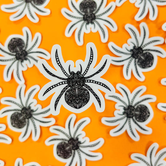 Mini Spider Waterproof Sticker