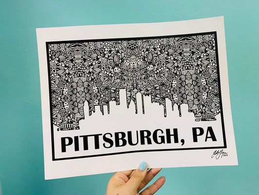 Pittsburgh Skyline Print