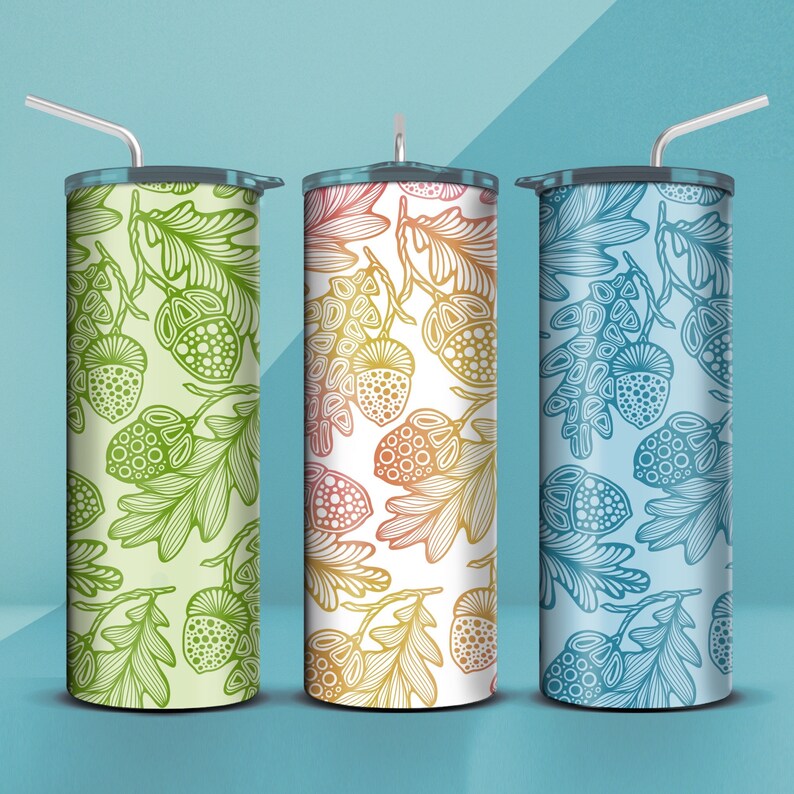 Acorn Fall Tumbler 20oz (14 designs)