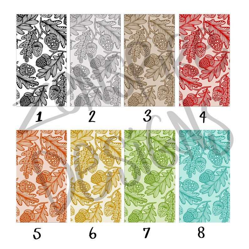 Acorn Fall Tumbler 20oz (14 designs)