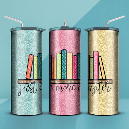 One More Chapter Tumbler 20oz (7 designs)