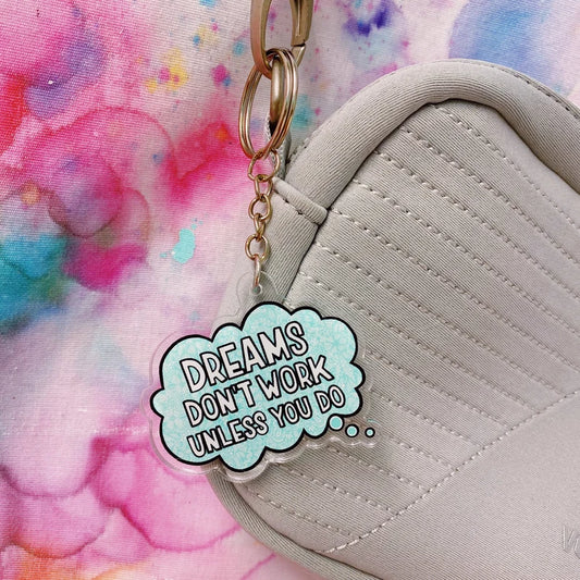 Dreams Acrylic Keychain