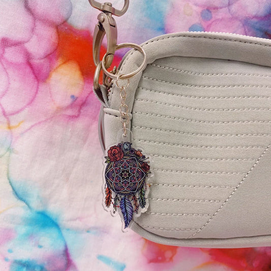 Dream Catcher Acrylic Keychain