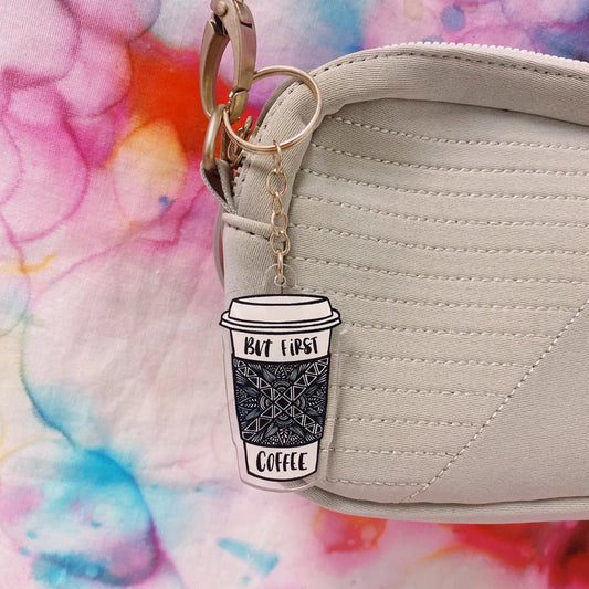 Coffee Acrylic Keychain