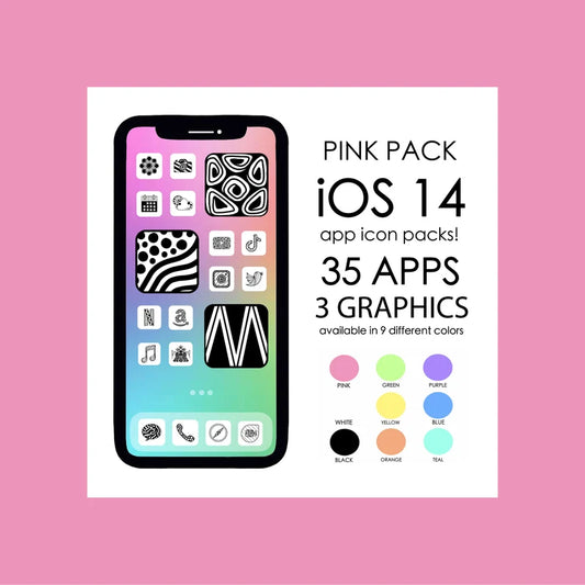 Pink Icon Pack