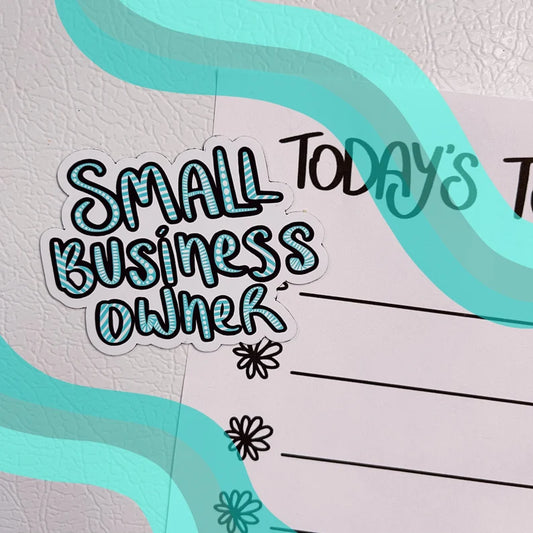 Small Business Owner Magnet