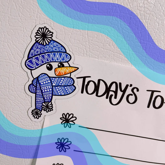Snowman Magnet