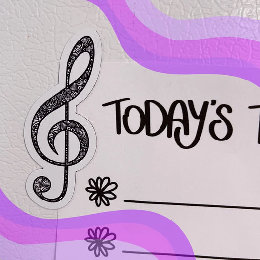 Music Note Magnet