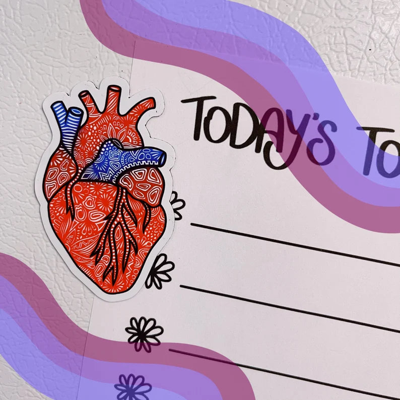 Anatomical Heart Magnet