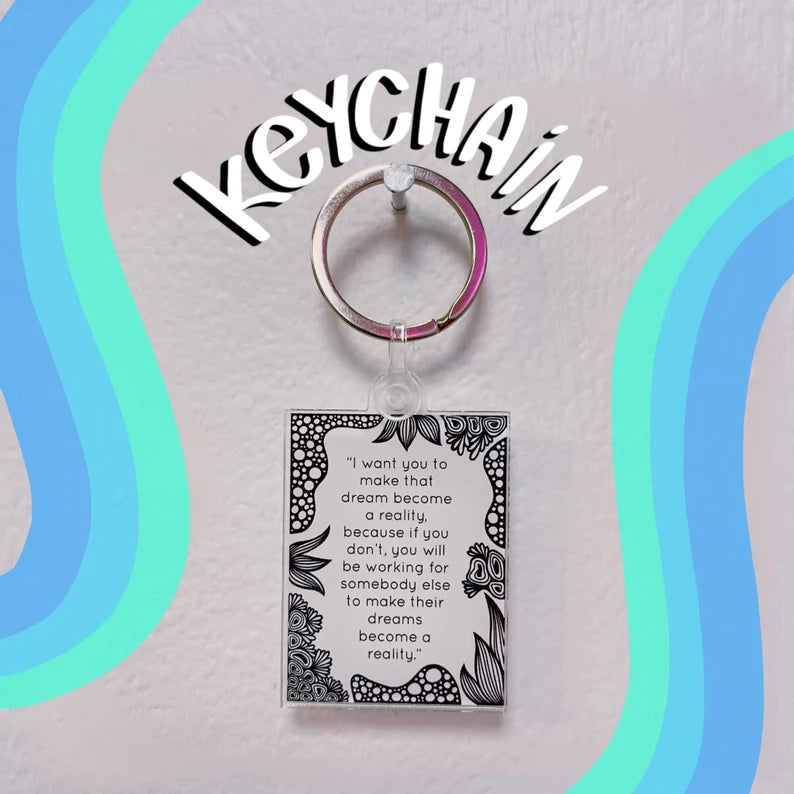 Reality Acrylic Keychain