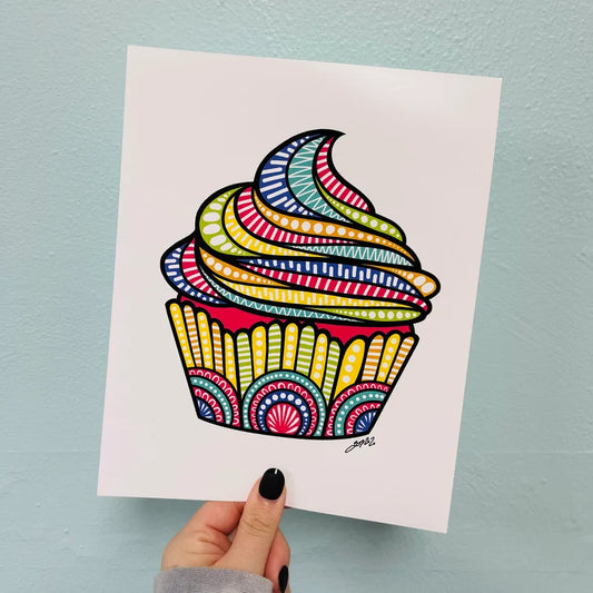 Cupcake Print