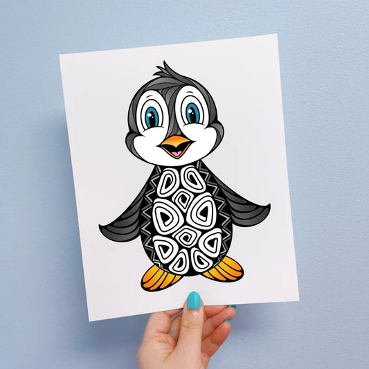 Pari the Penguin Print