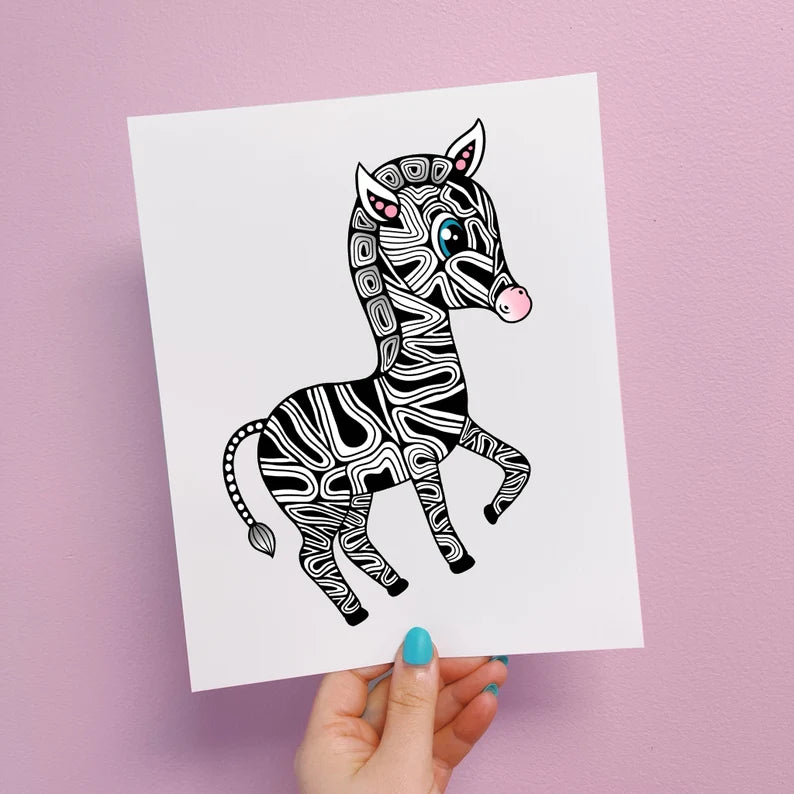 Zeni The Zebra Print