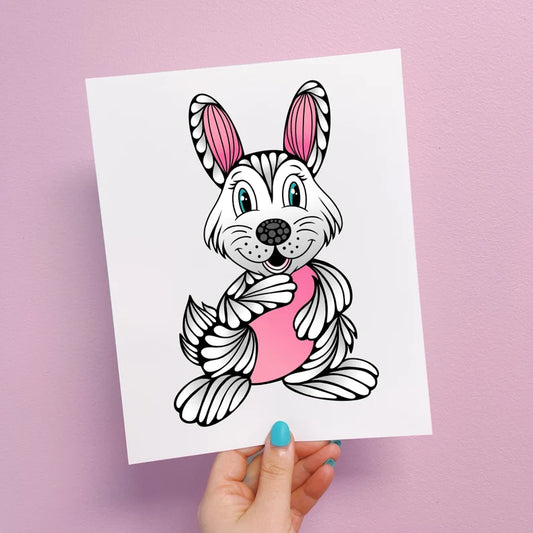 Rosalina the Rabbit Print