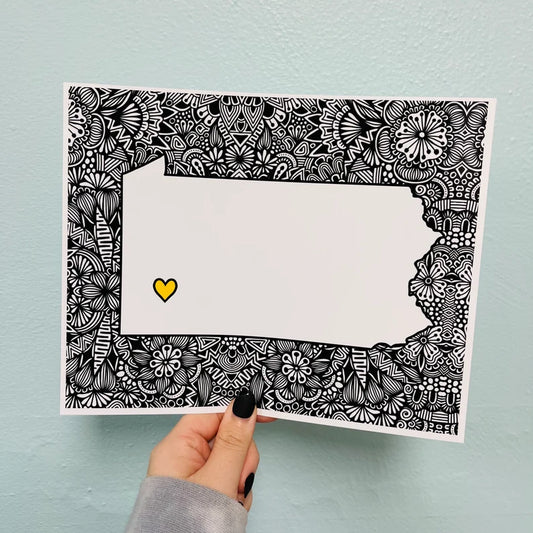 Love Pittsburgh Print