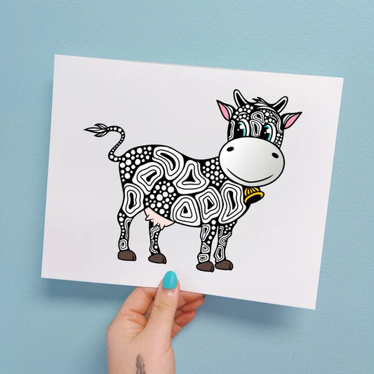 Colton the Cow Print