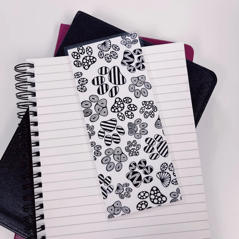 Paw Print Bookmark