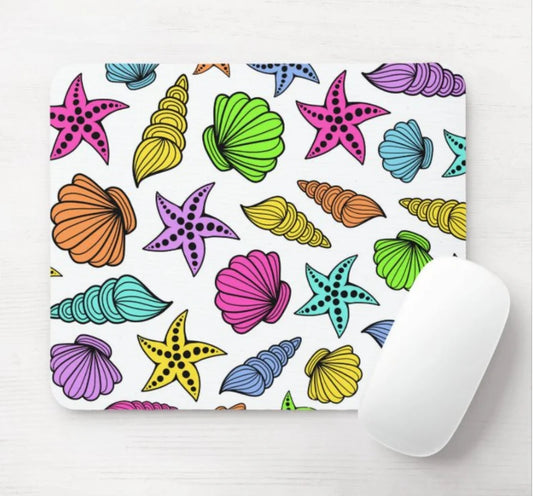 Seashells Mouse Pad