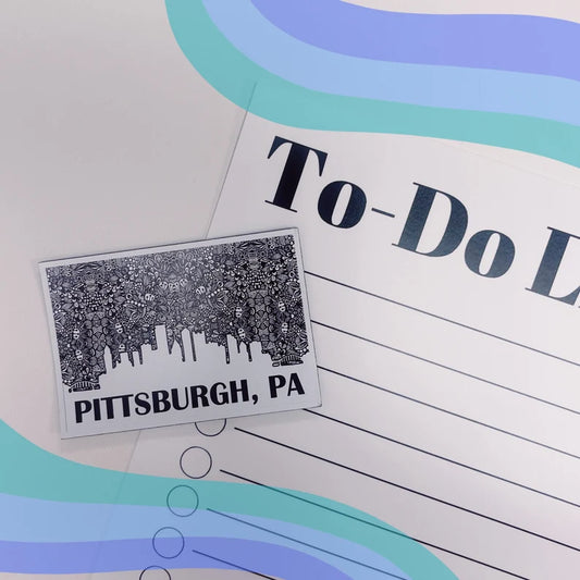 Pittsburgh Skyline Magnet