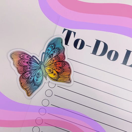 Rainbow Butterfly Magnet