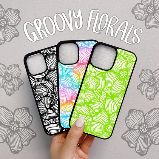 Groovy Florals iPhone Case (16 designs)