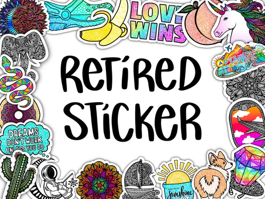 Retired Sticker!