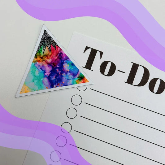 Rainbow Mountain Magnet