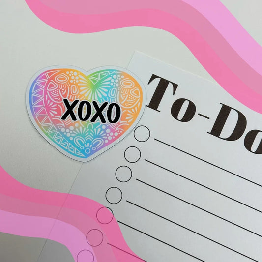 XOXO Heart Magnet