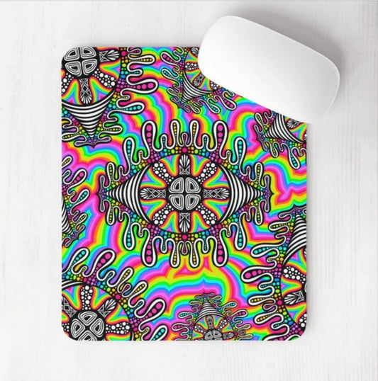 Trippy Eye Mouse Pad