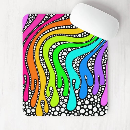 Trippy Drippy Mouse Pad