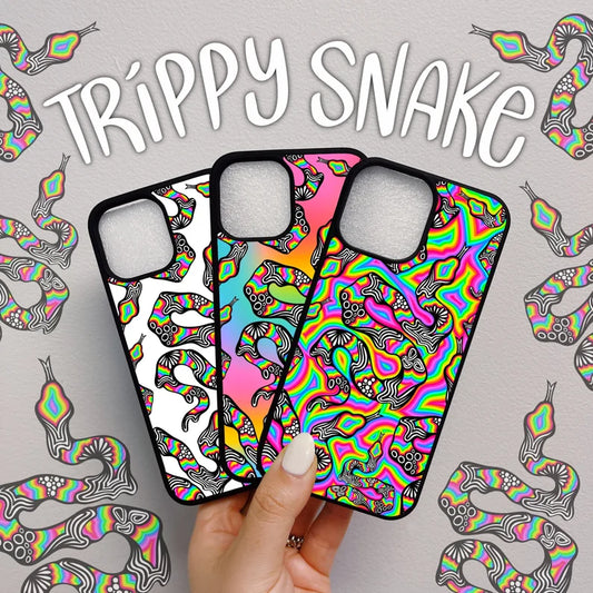 Trippy Snake iPhone Case (3 designs)