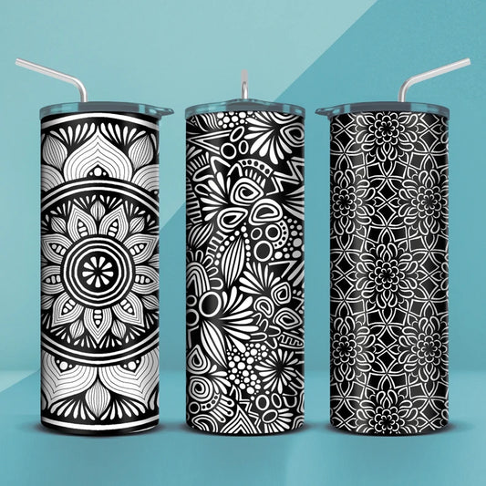 Doodle Tumbler 20oz (16 designs)