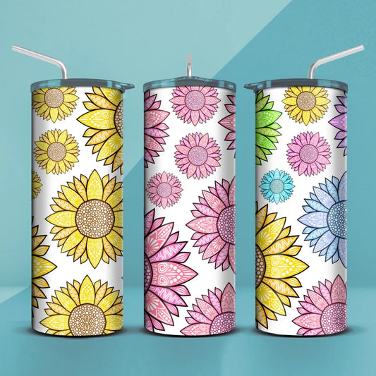 Sunflower Tumbler 20oz (8 designs)