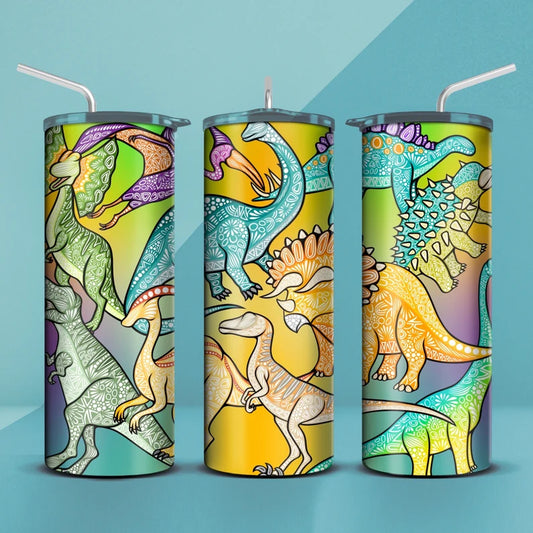 Dinosaur Tumbler 20oz