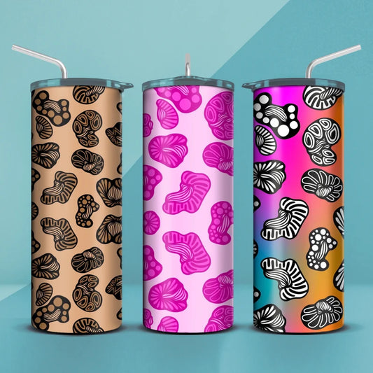Leopard Print Tumbler 20oz (12 designs)