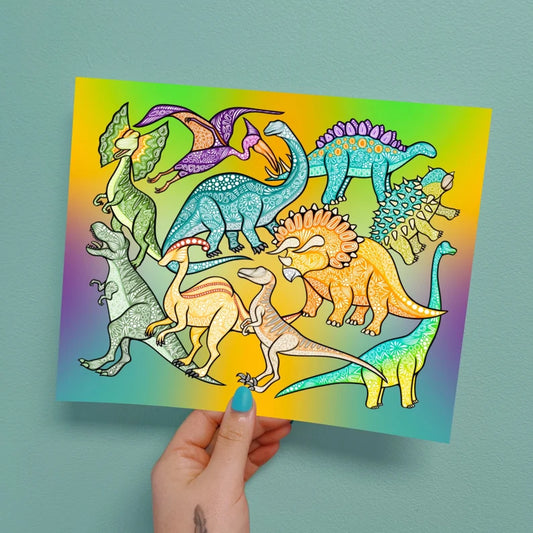 Dinosaur Print