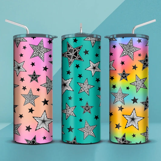 Star Tumbler 20oz (22 designs)