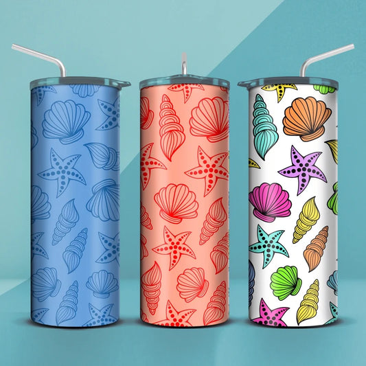 Beach Tumbler 20oz (26 designs)