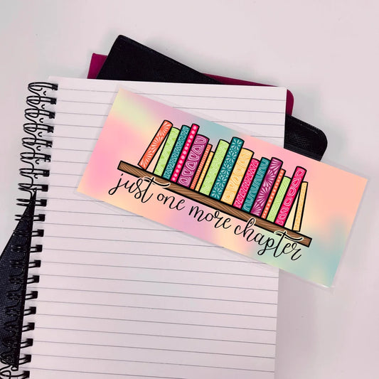 Rainbow Just One More Chapter Bookmark