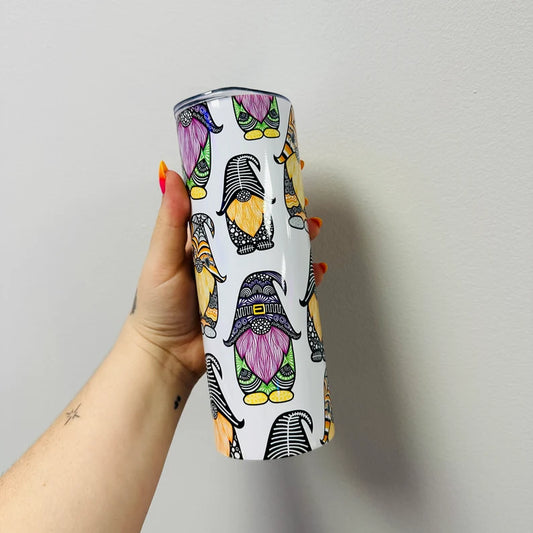MISPRINTED Halloween Gnome Tumbler 20oz
