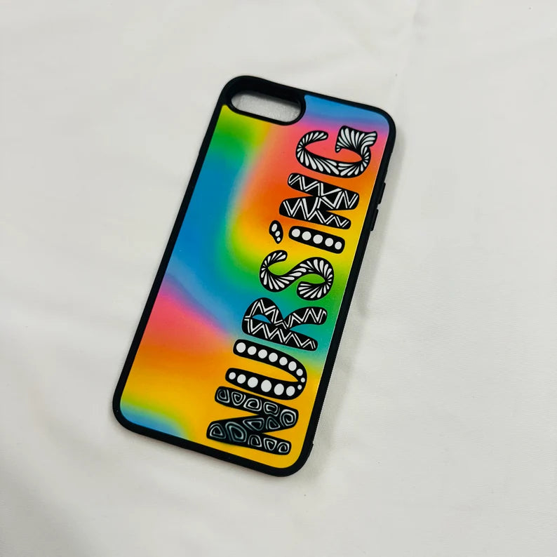 MISPRINTED - iPhone 8 Plus - Rainbow Nursing 50% OFF!