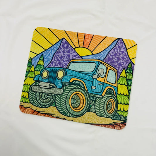 MISPRINTED Sunset Drive Mouse Pad